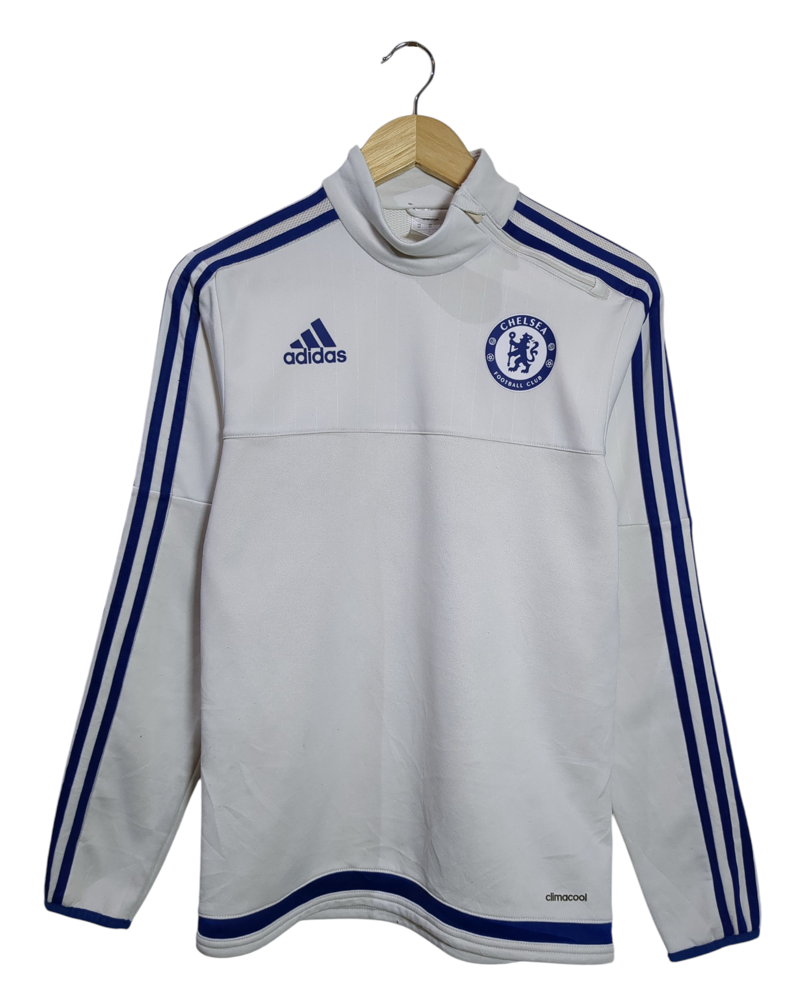 2015-16 Chelsea Adidas 1/4 Zip Training Top - (S)
