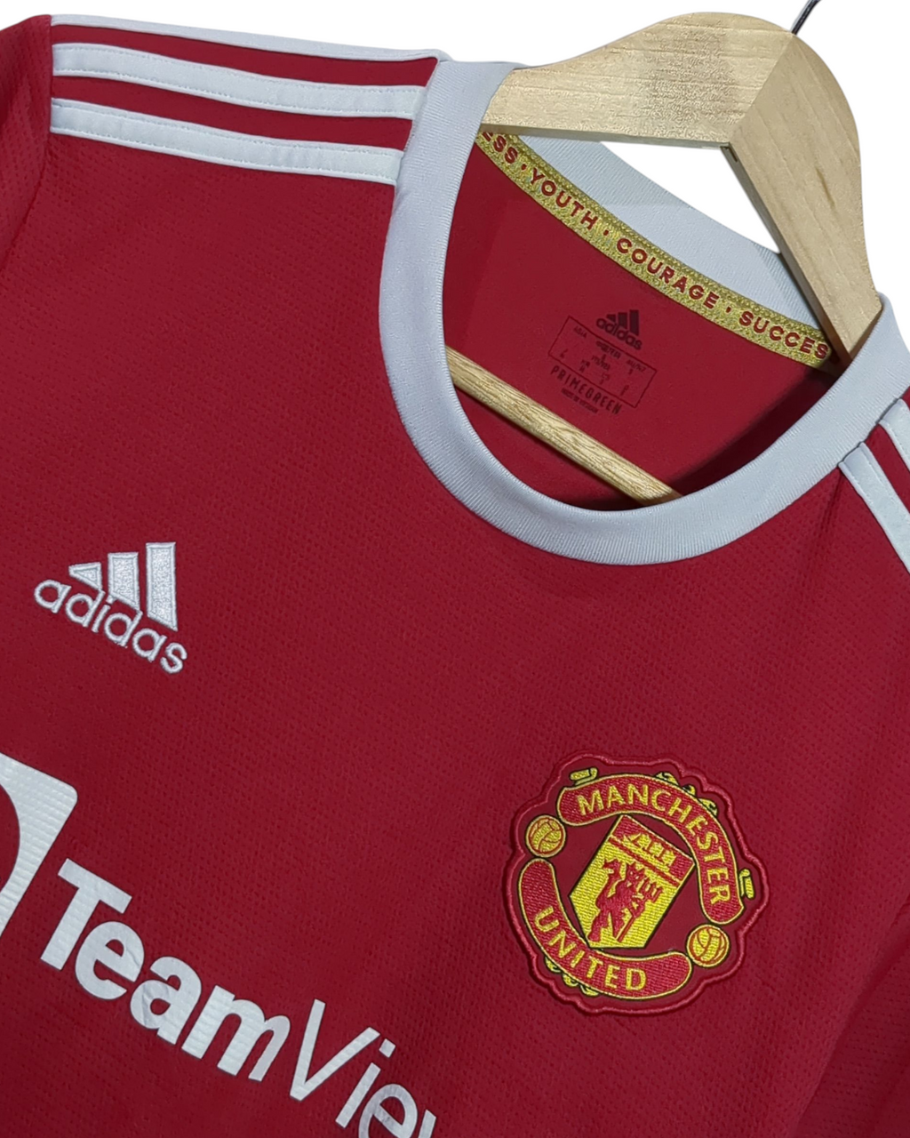 2021-22 Manchester United Adidas Home Shirt - (S)