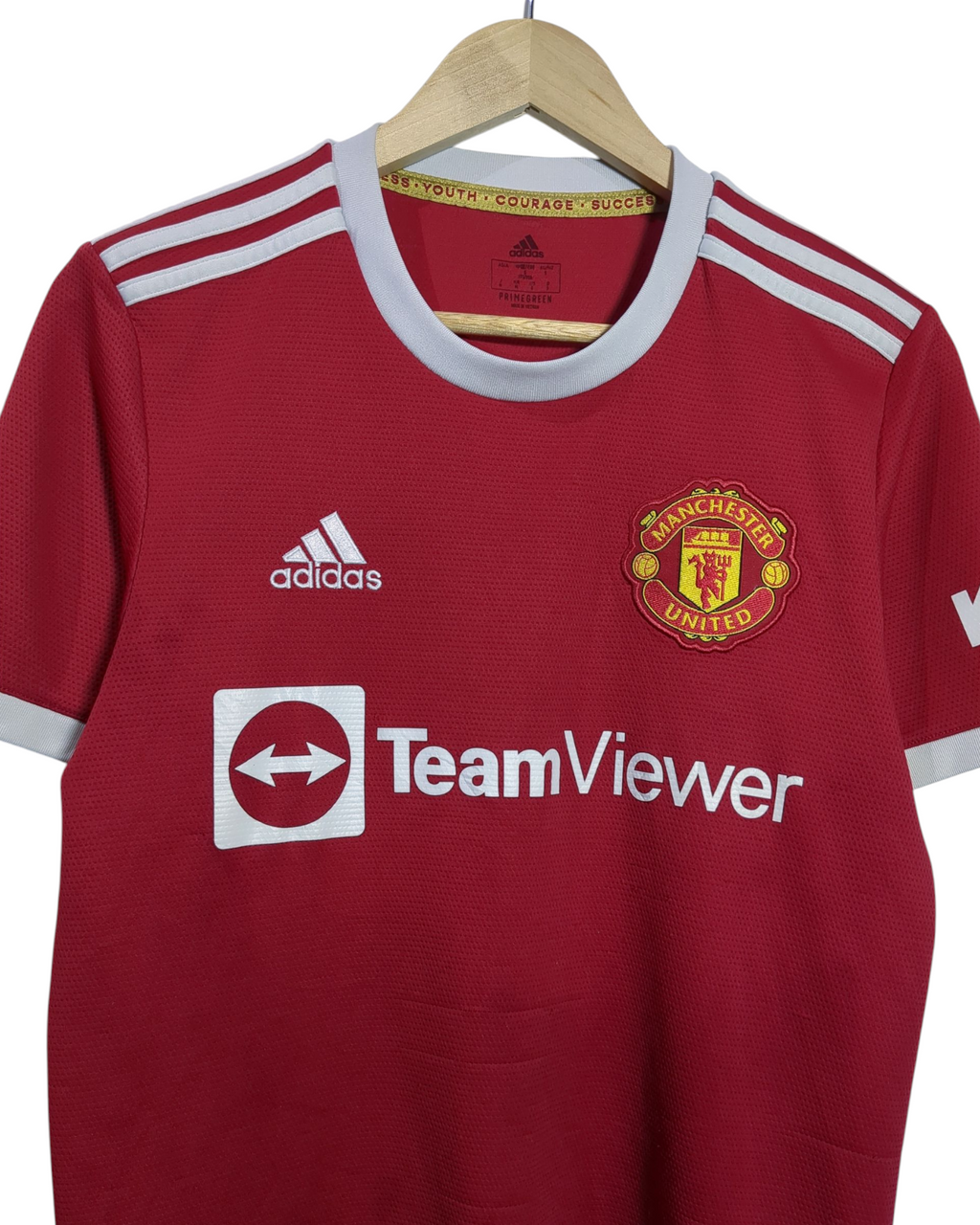 2021-22 Manchester United Adidas Home Shirt - (S)