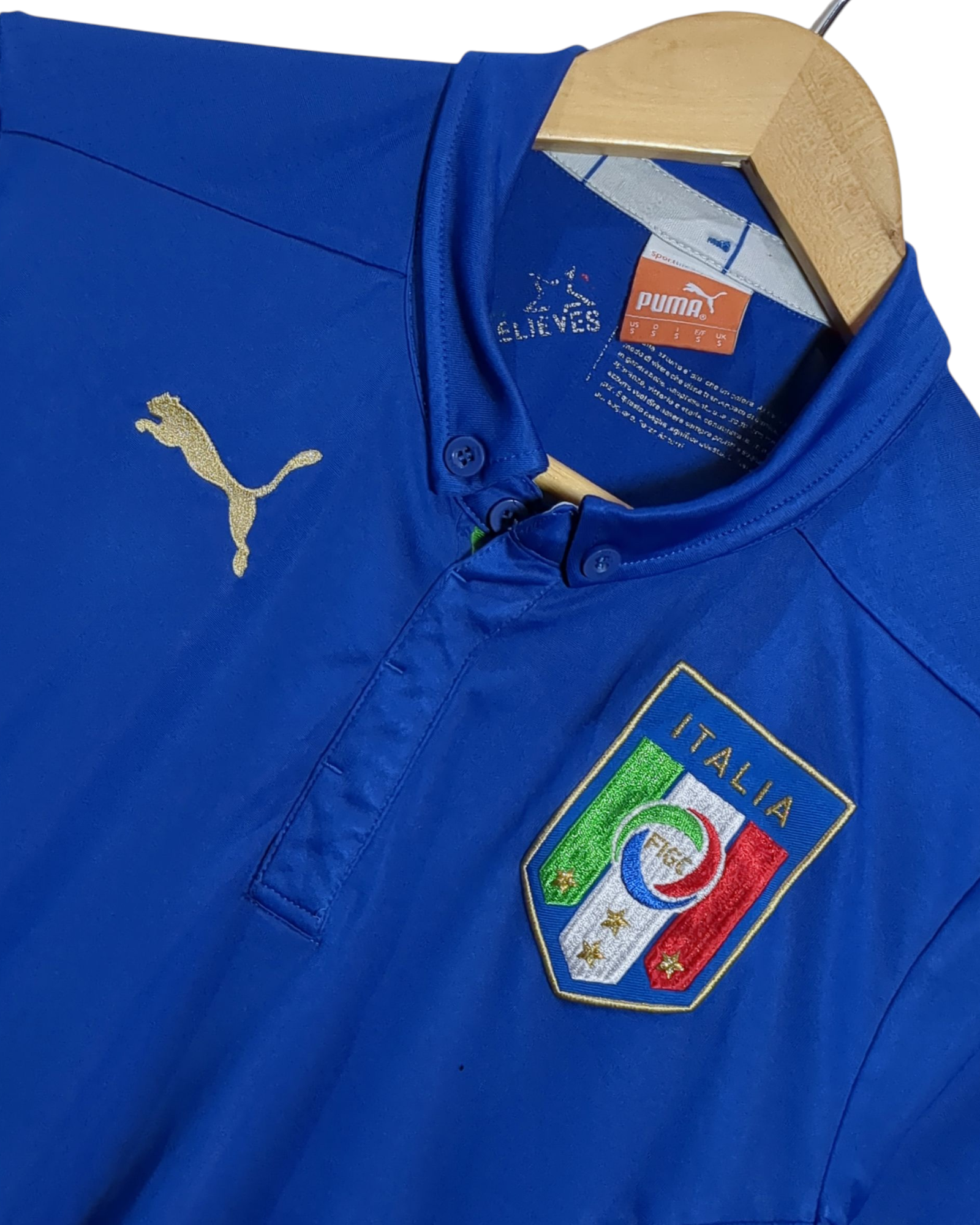 2014-15 Italy Puma Home Shirt - (S)