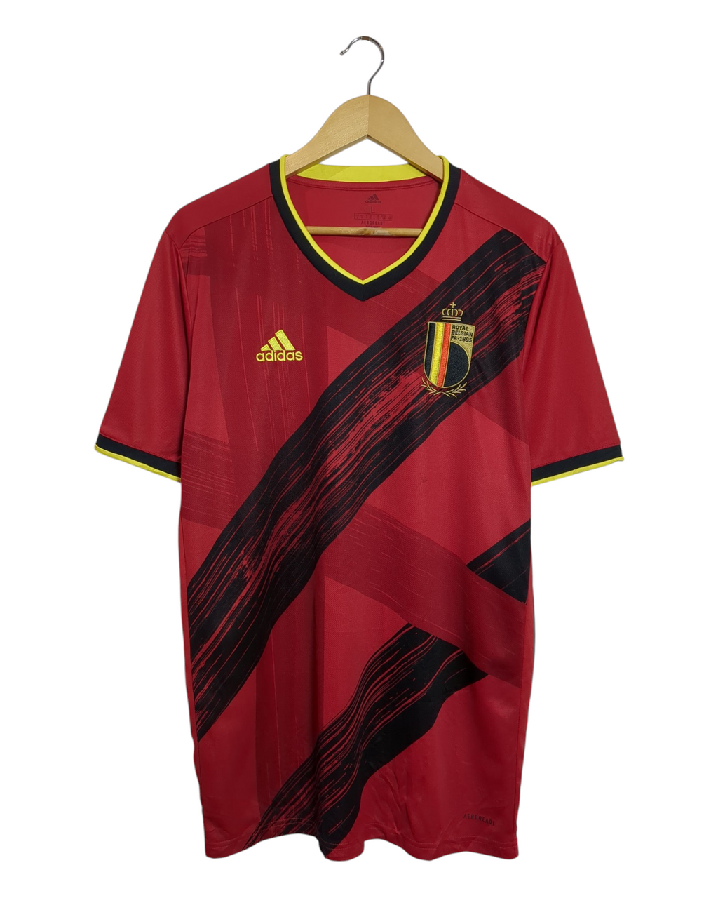 2020-21 Belgium Adidas Home Shirt - (L)