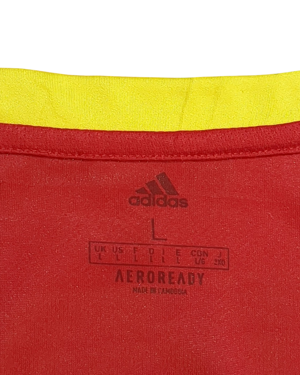 2020-21 Belgium Adidas Home Shirt - (L)