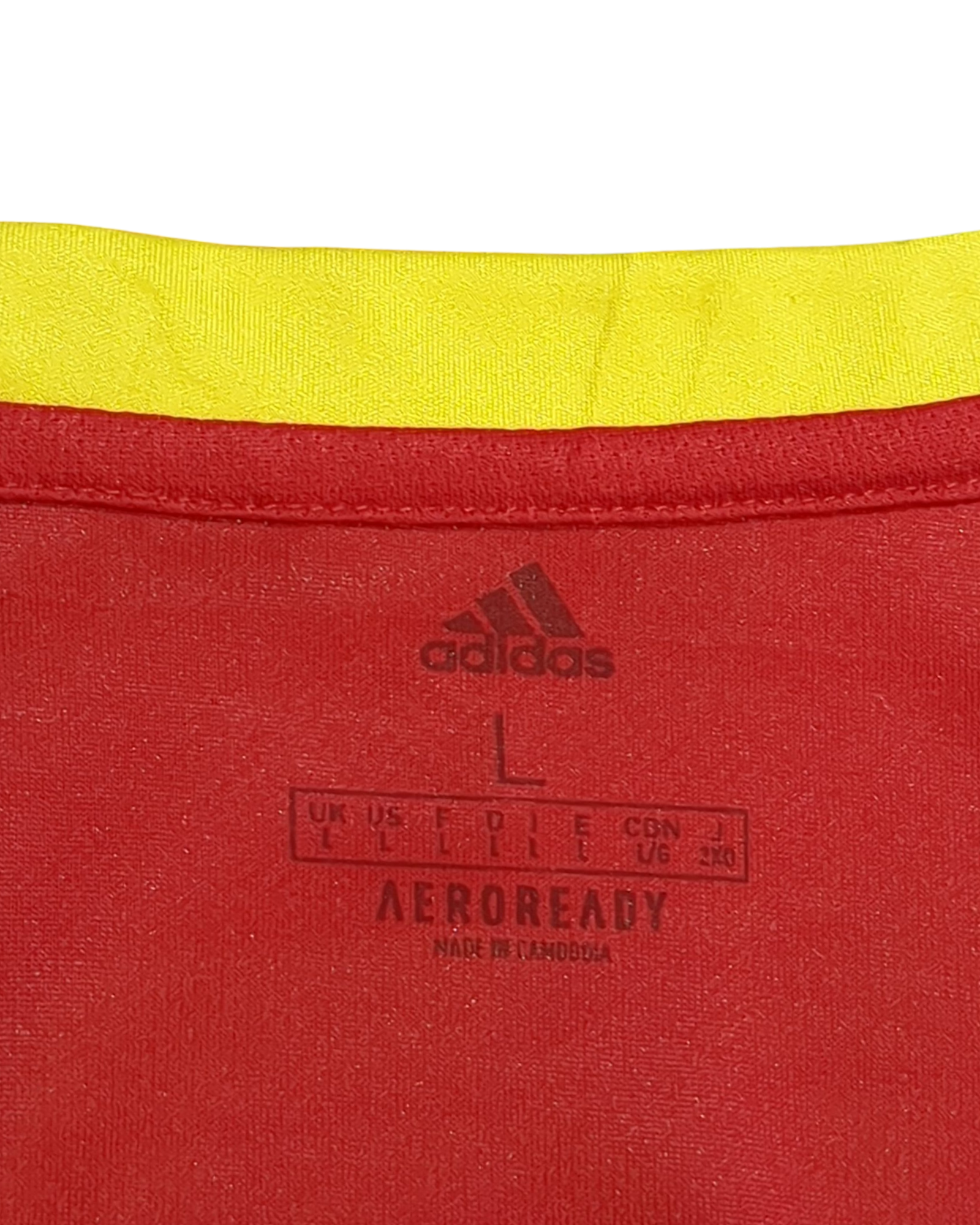 2020-21 Belgium Adidas Home Shirt - (L)