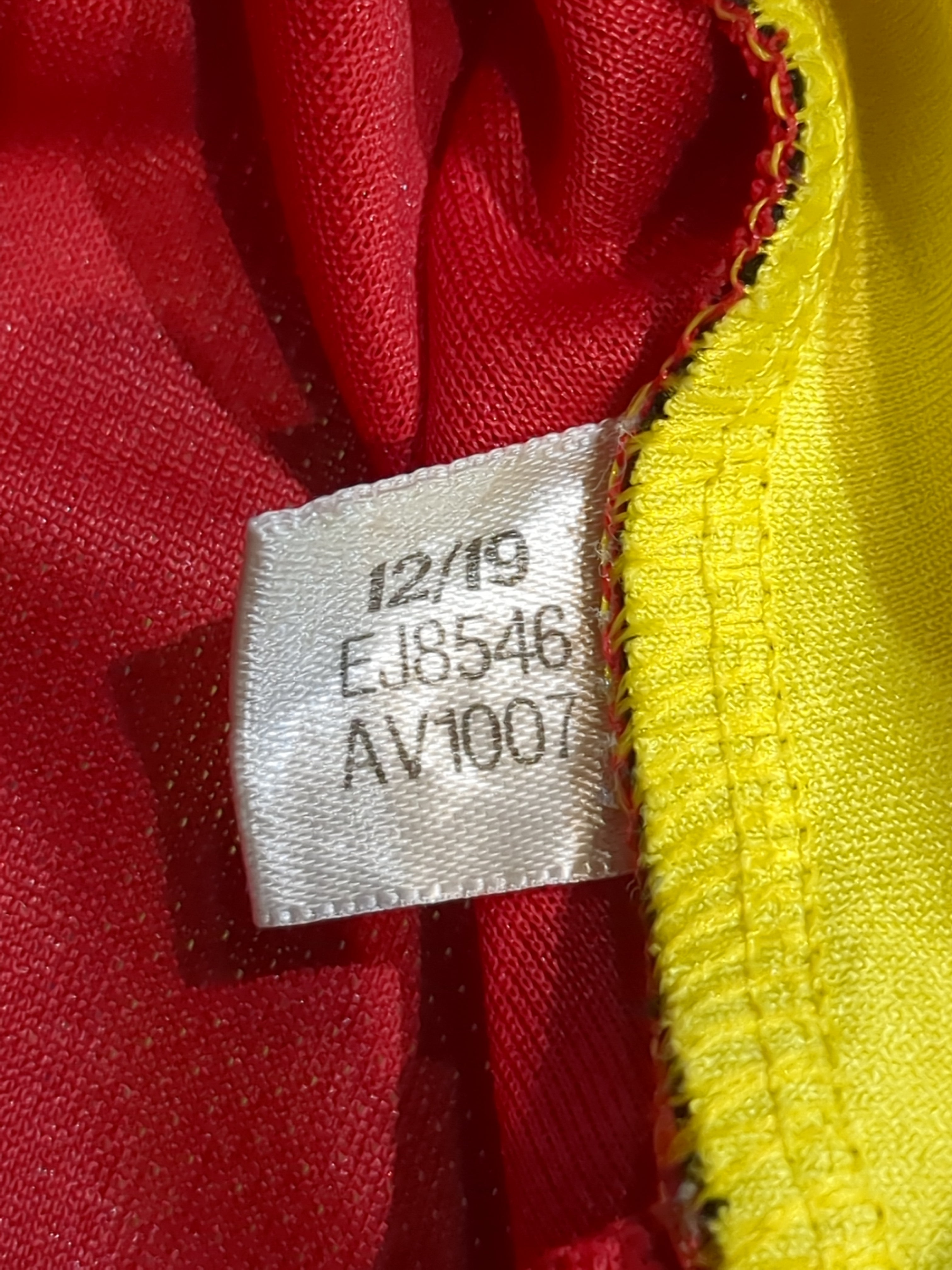 2020-21 Belgium Adidas Home Shirt - (L)