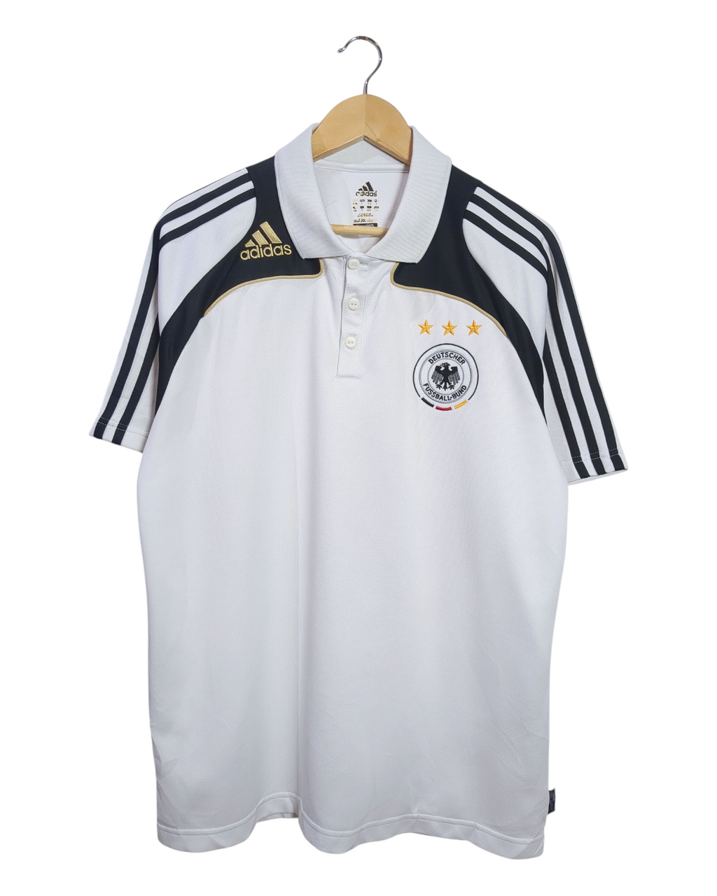 2008-09 Germany Adidas Polo Shirt - (L)