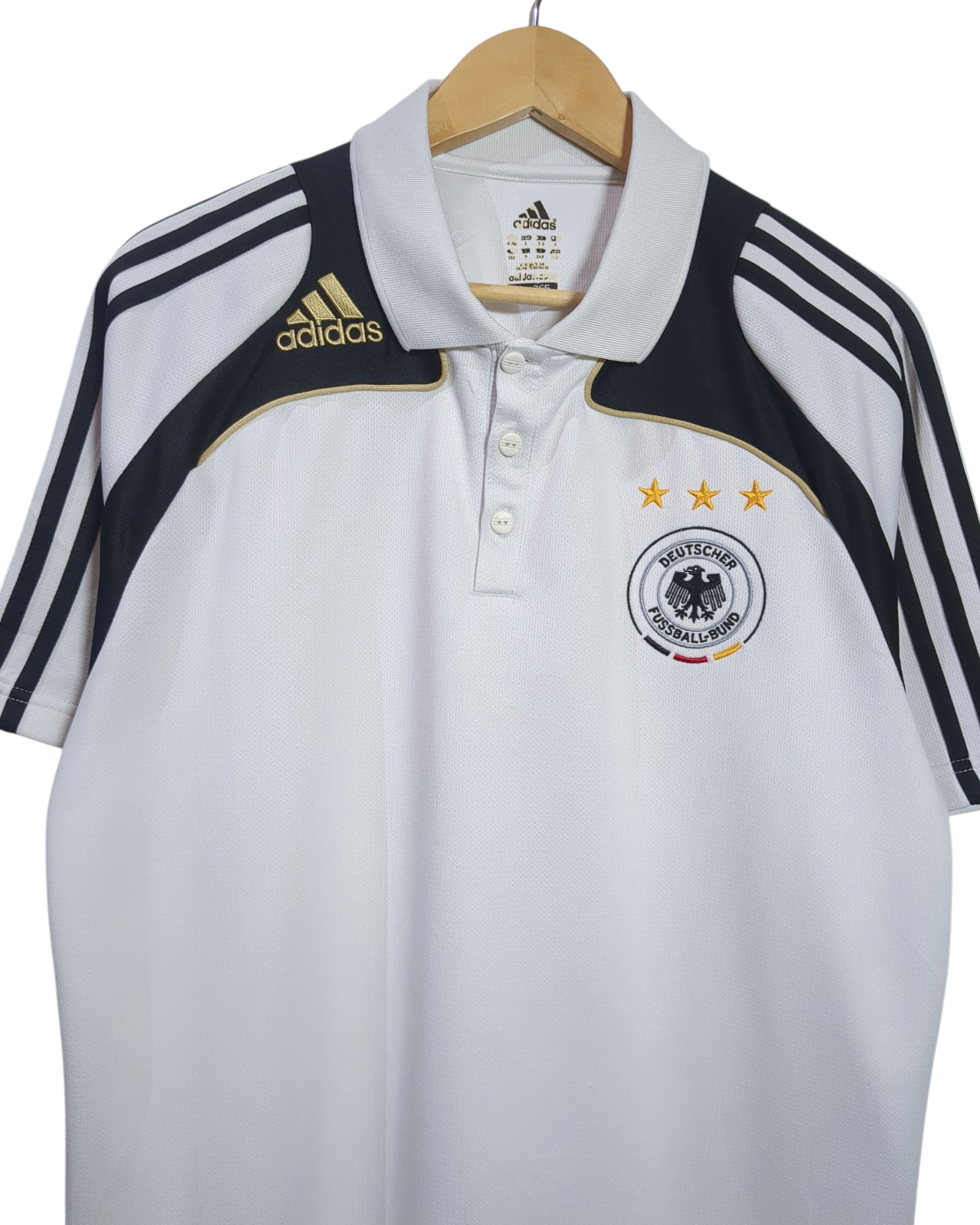 2008-09 Germany Adidas Polo Shirt - (L)