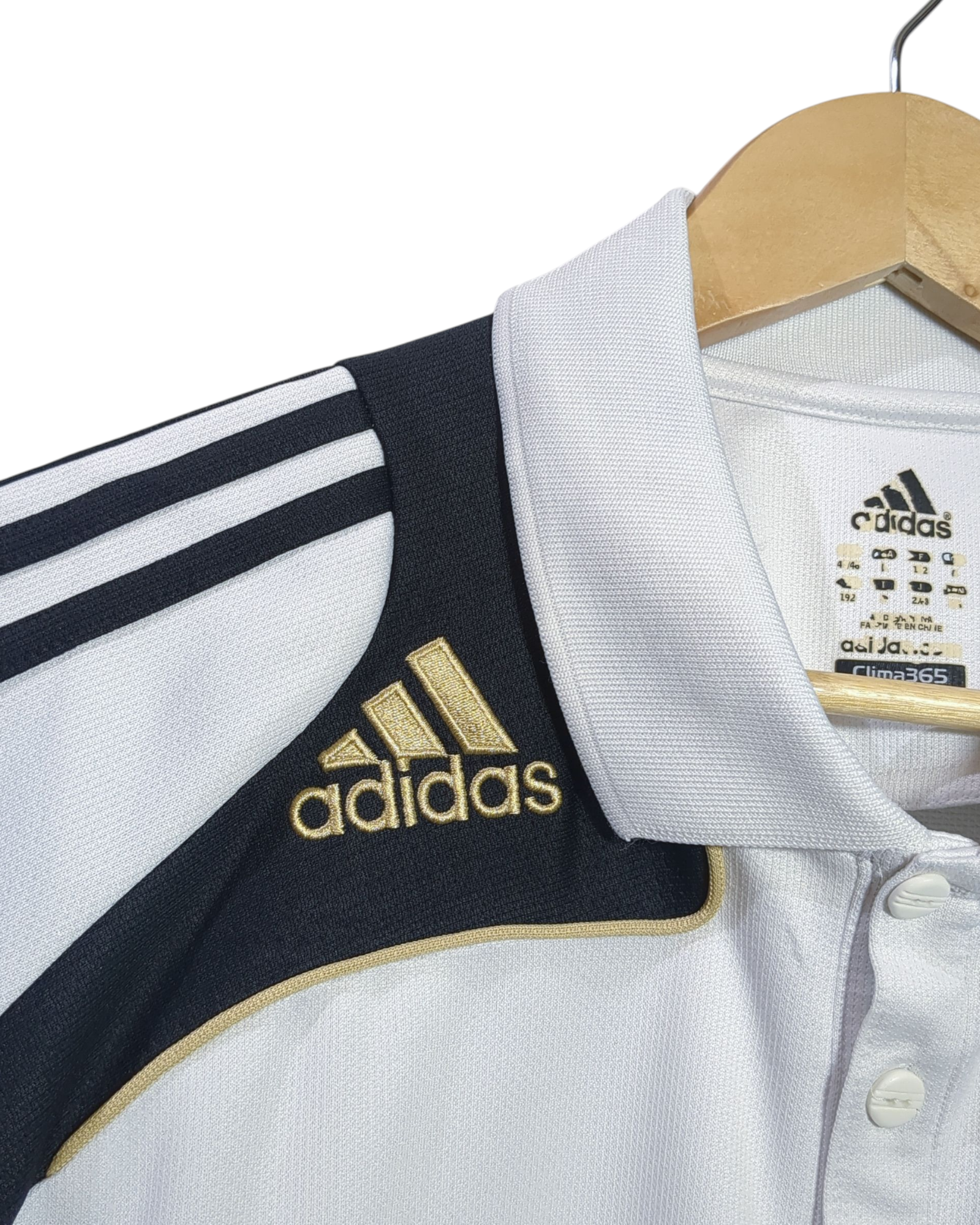 2008-09 Germany Adidas Polo Shirt - (L)