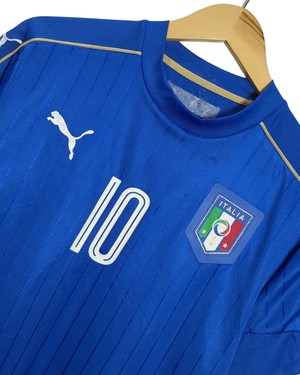 2016-17 Italy Puma Home Shirt #10 Verratti - (M)