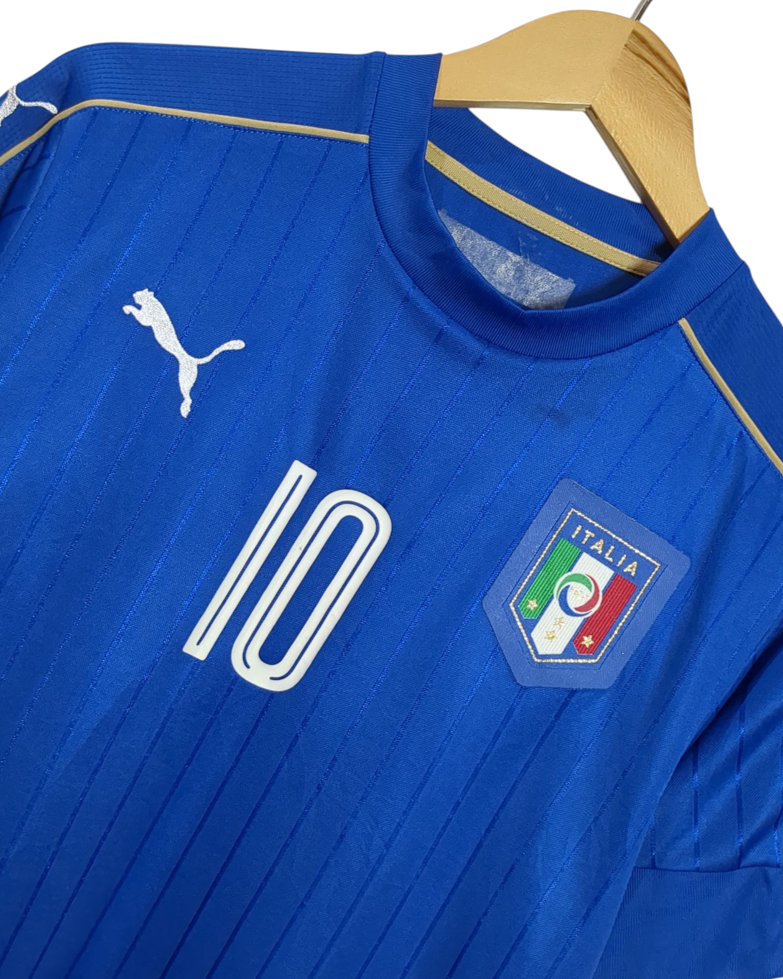 2016-17 Italy Puma Home Shirt #10 Verratti - (M)