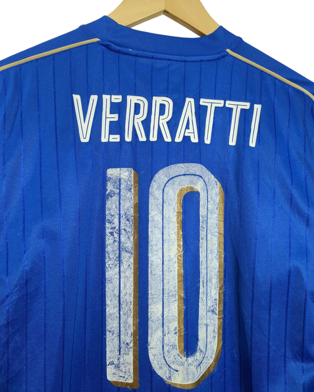 2016-17 Italy Puma Home Shirt #10 Verratti - (M)