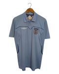 2008-09 England Umbro 1/4 Zip Polo Shirt - (M)