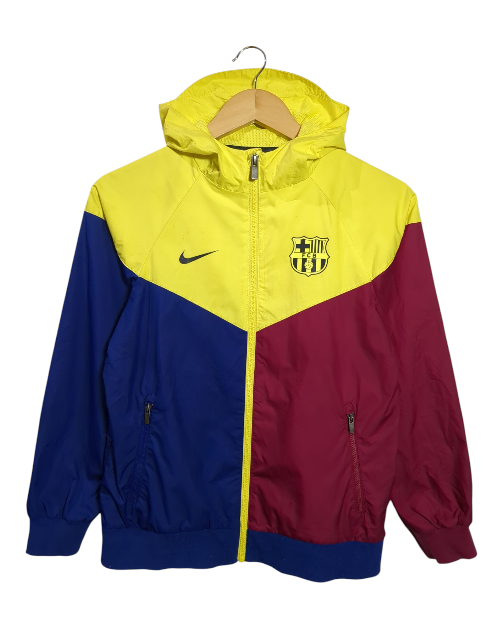2020-21 Barcelona Nike Woven Windbreaker Jacket - (M.Boys)