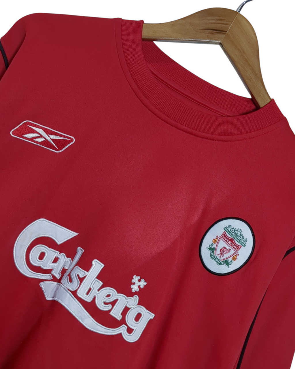 2003-04 Liverpool Reebok Sweat Top - (XL)