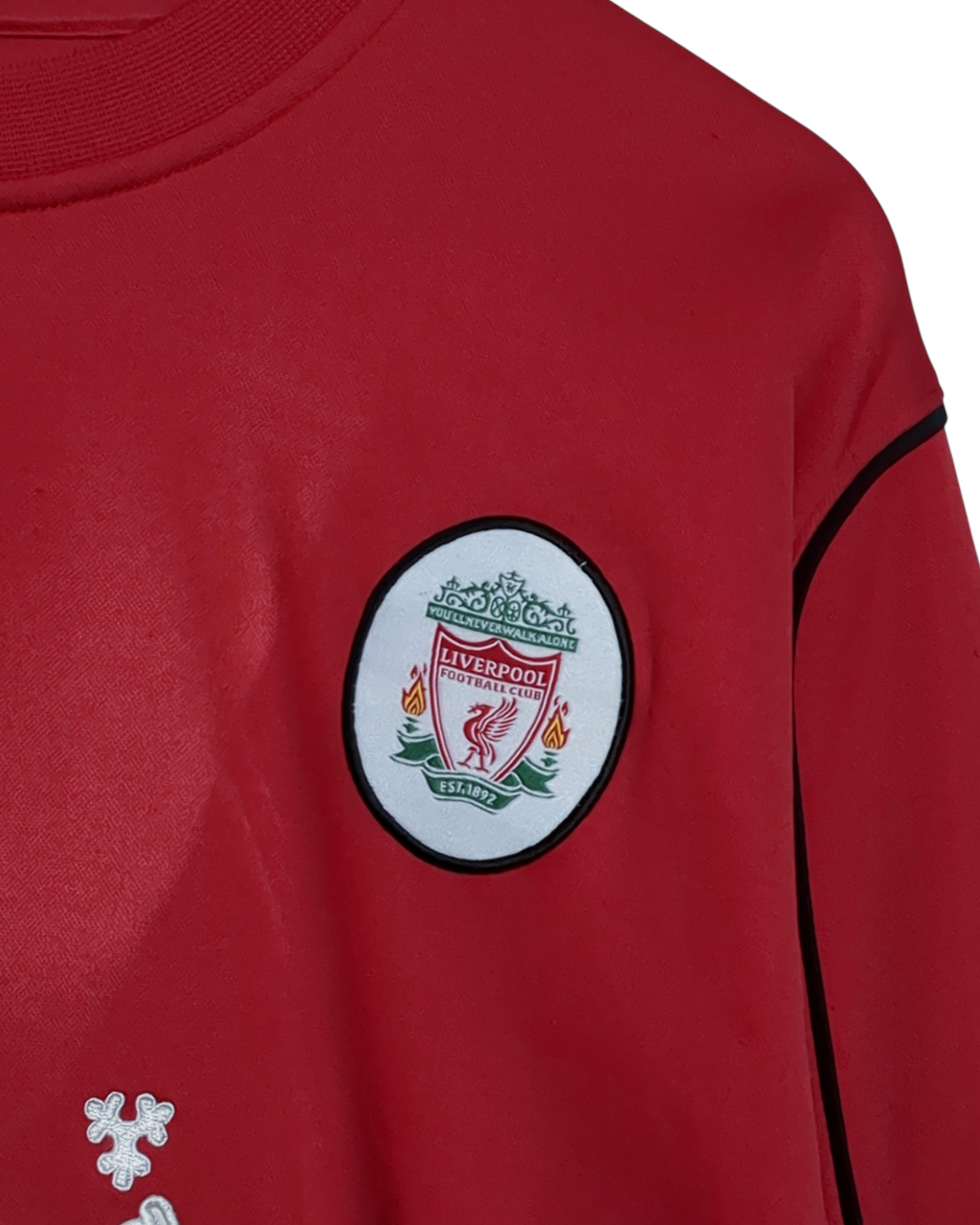 2003-04 Liverpool Reebok Sweat Top - (XL)