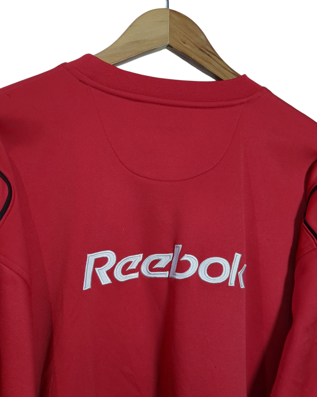 2003-04 Liverpool Reebok Sweat Top - (XL)
