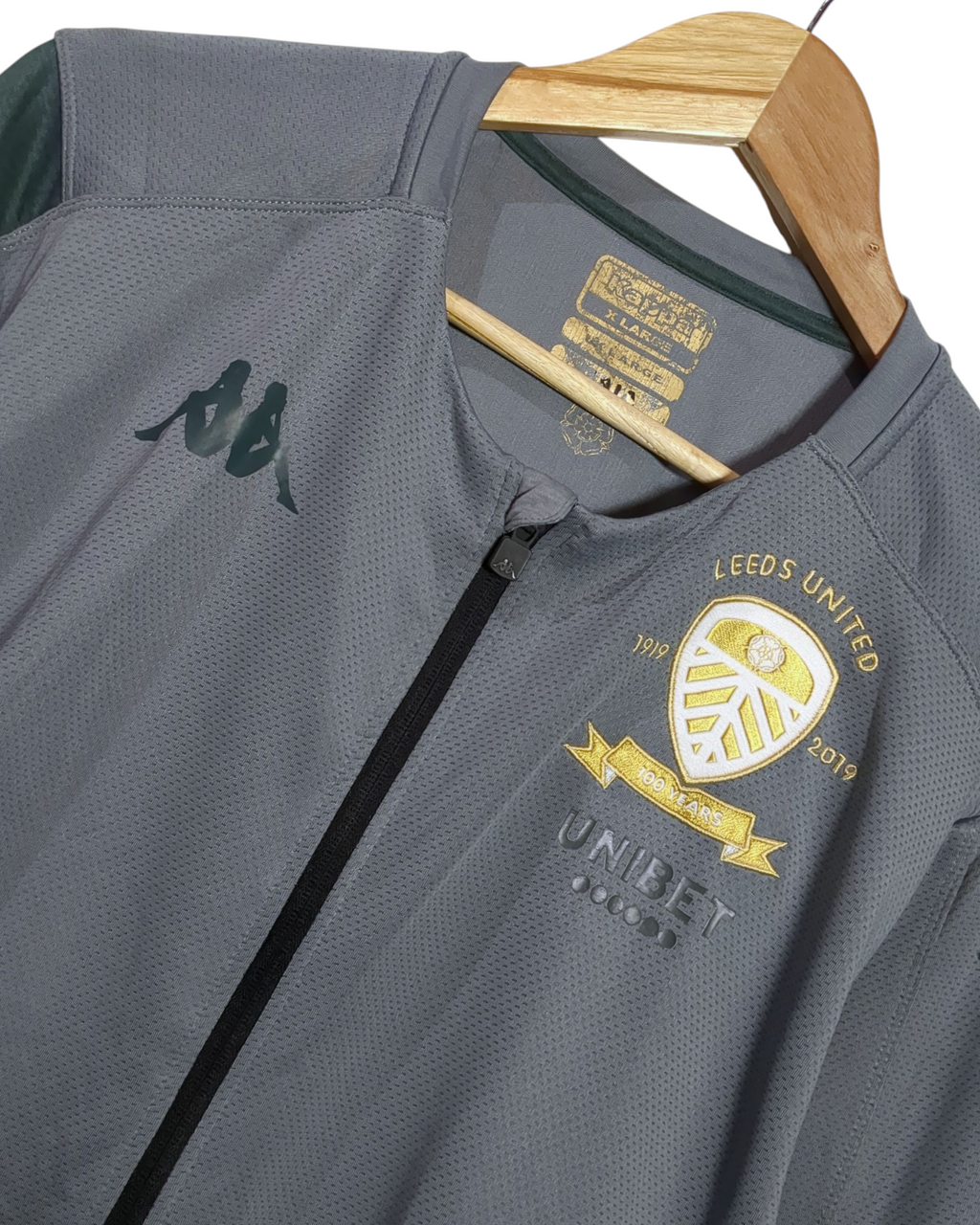 2019-20 Leeds United Kappa Track Jacket - (XL)