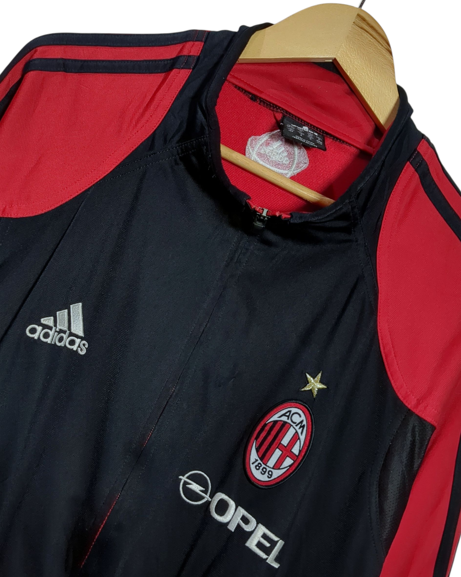 2004-05 AC Milan Adidas Track Jacket - (XL)