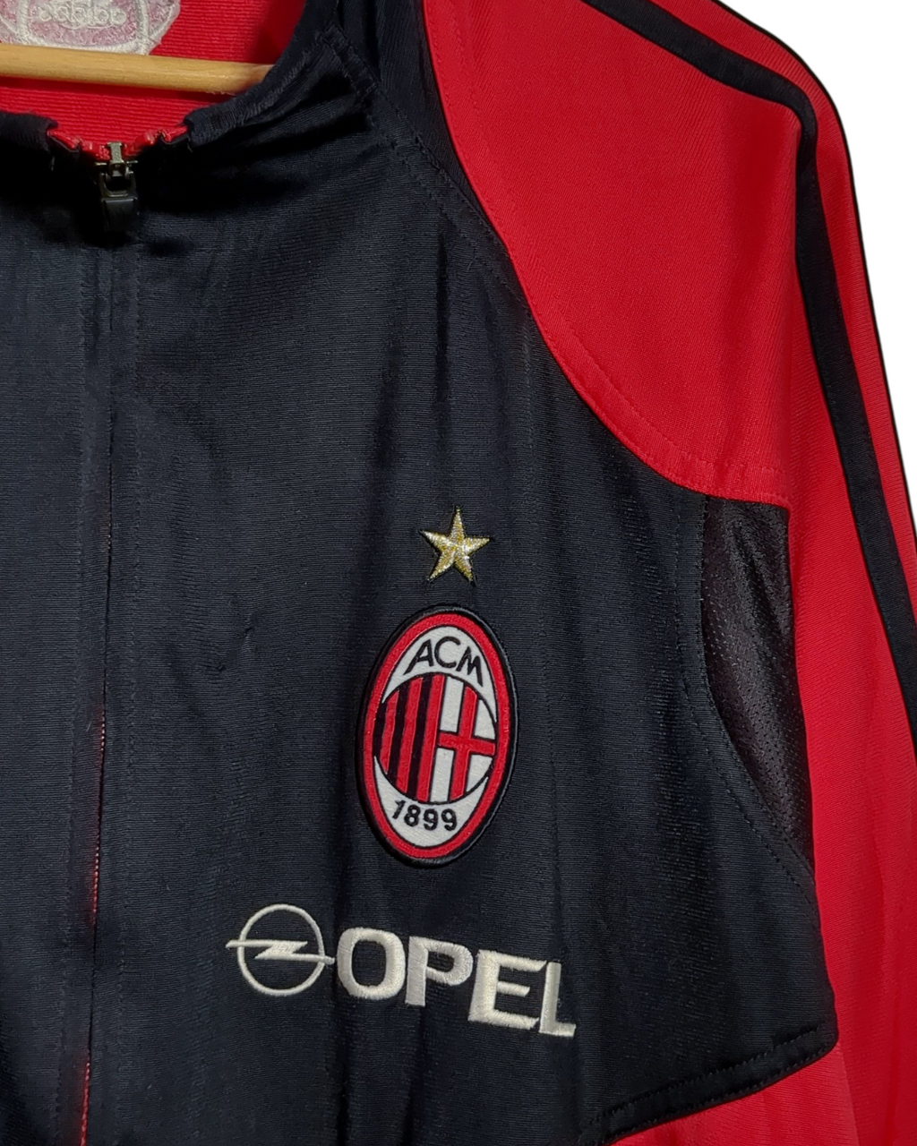 2004-05 AC Milan Adidas Track Jacket - (XL)