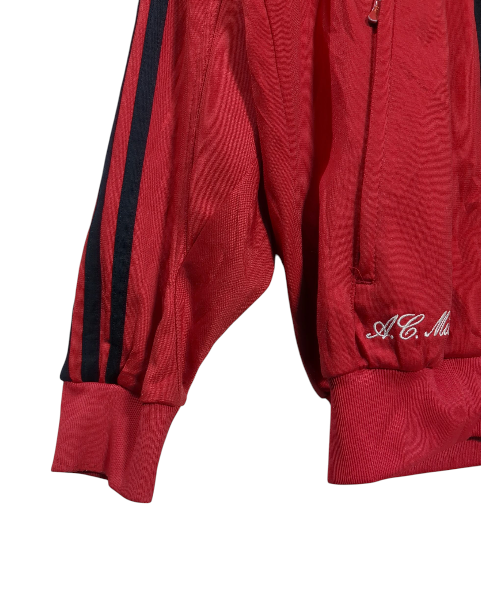 2004-05 AC Milan Adidas Track Jacket - (XL)