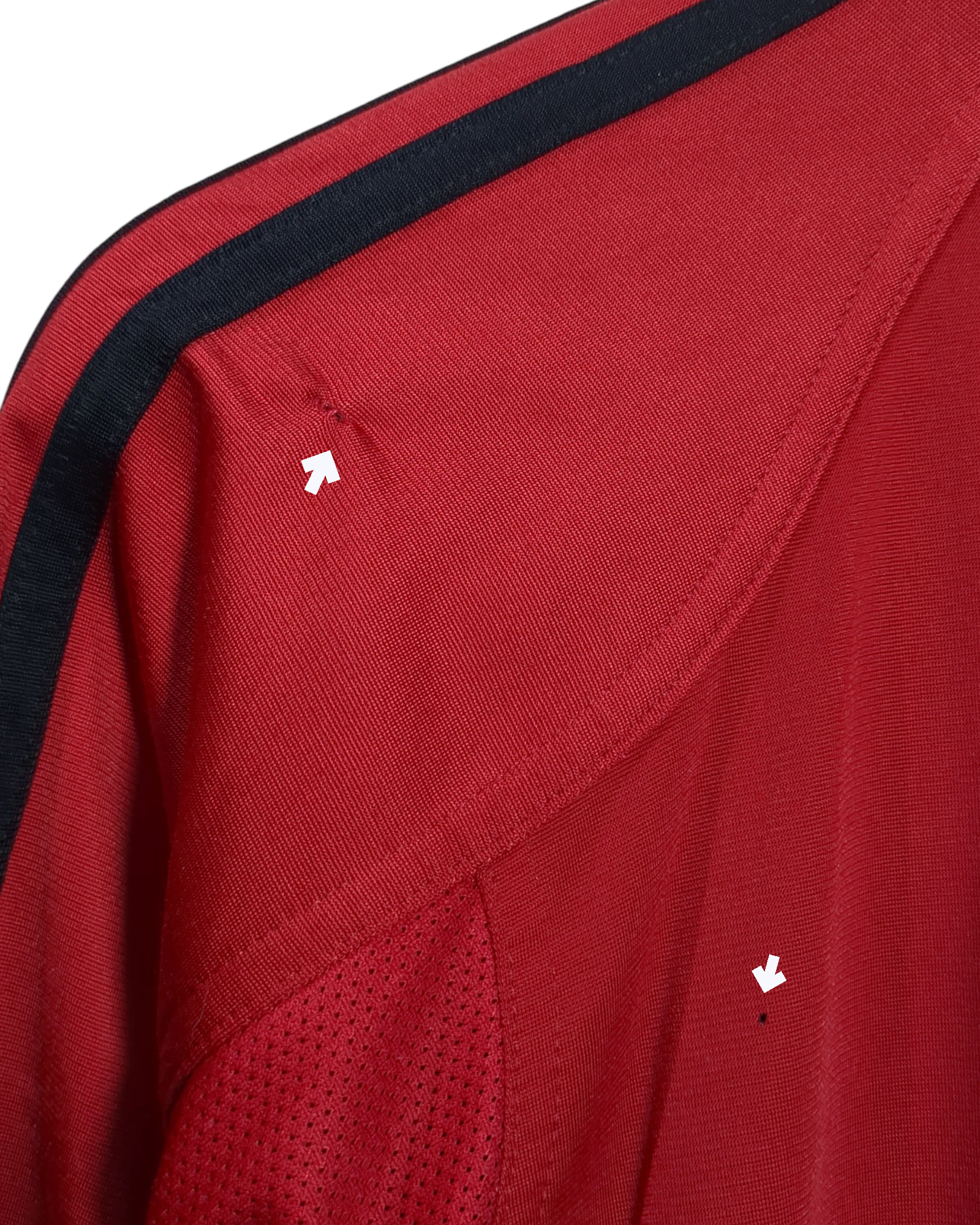 2004-05 AC Milan Adidas Track Jacket - (XL)