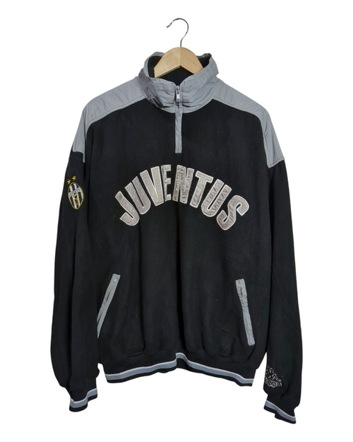 1995-97 Juventus Kappa 1/4 Zip Fleece Jacket - (2XL)