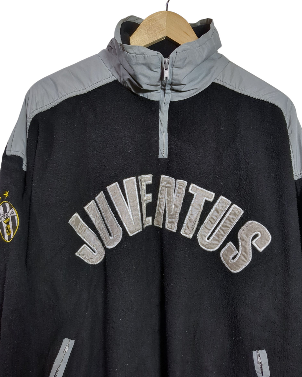 1995-97 Juventus Kappa 1/4 Zip Fleece Jacket - (2XL)