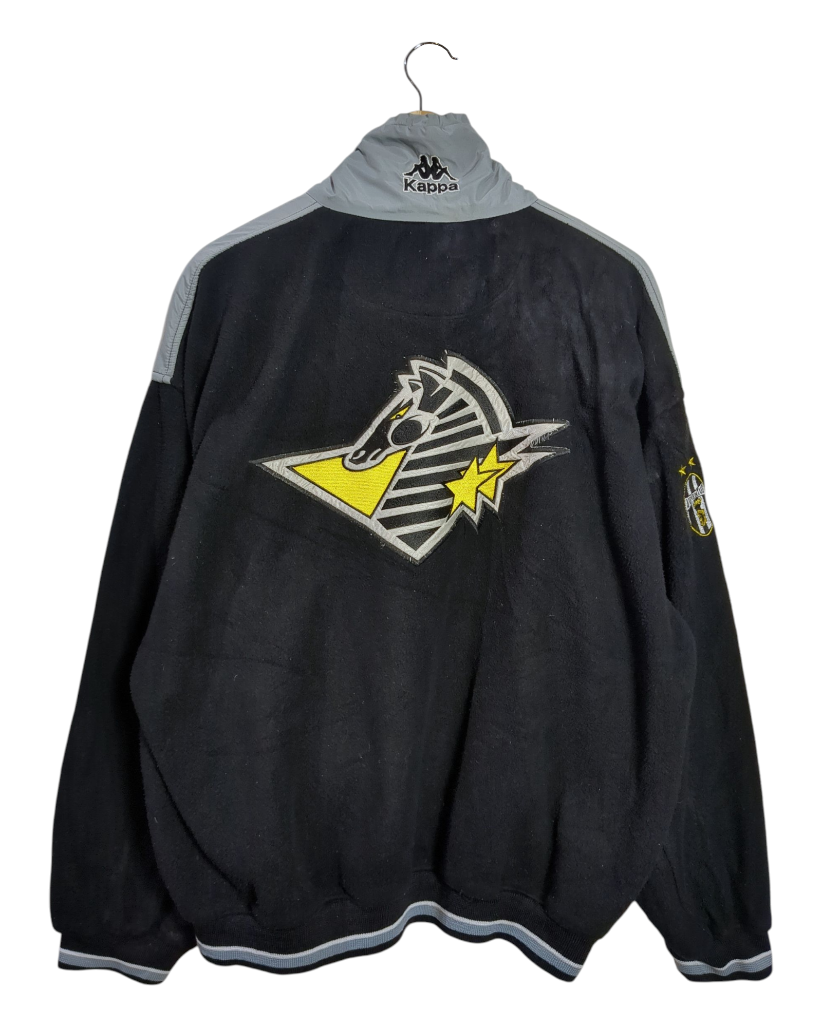 1995-97 Juventus Kappa 1/4 Zip Fleece Jacket - (2XL)