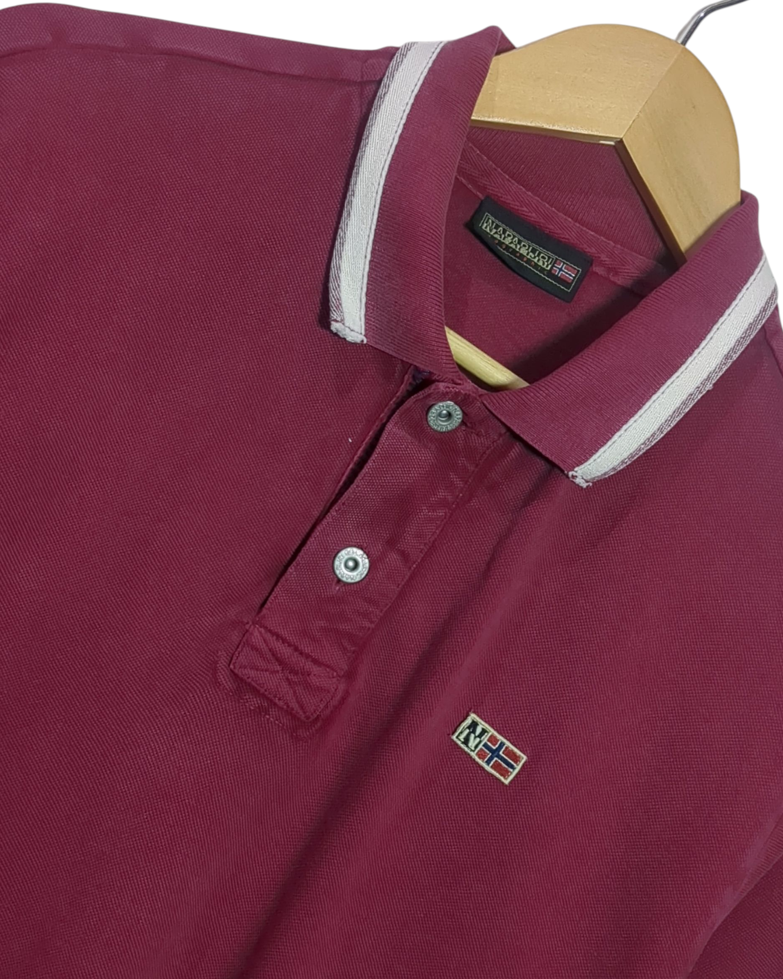Napapijri Cotton Polo Shirt - (L)