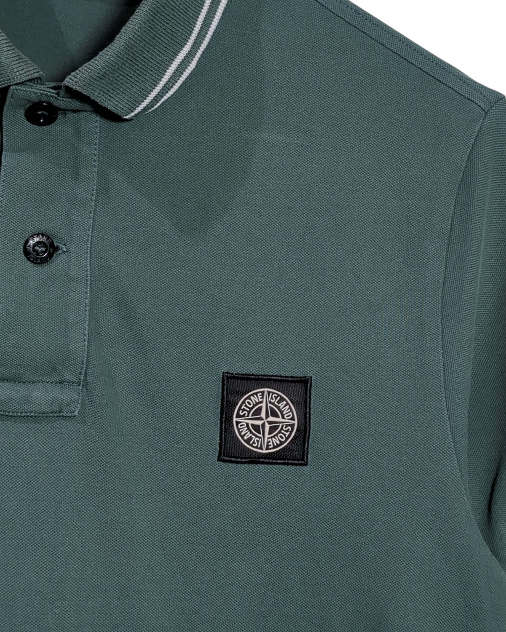 Stone Island Slim Fit Polo Shirt - (S)