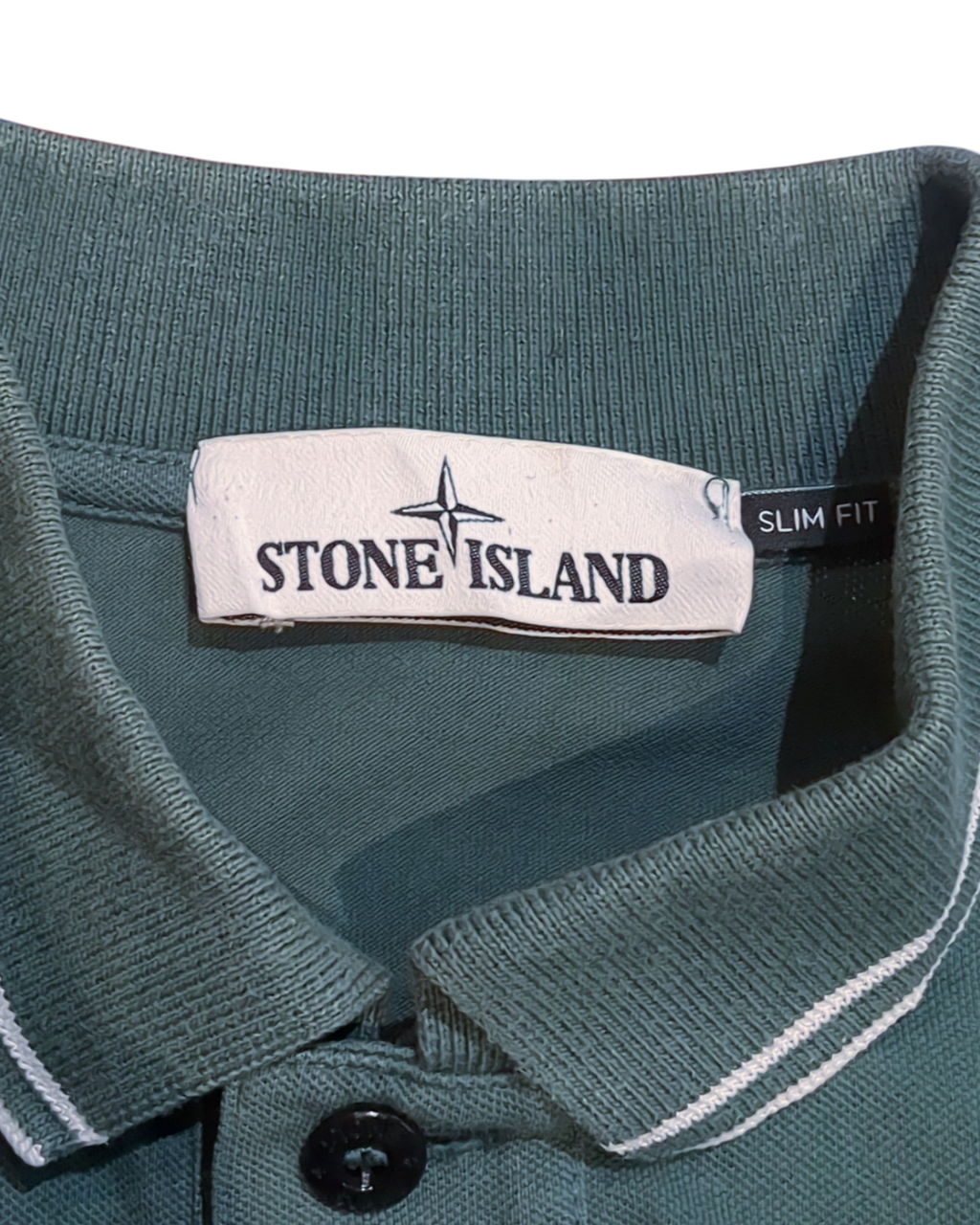 Stone Island Slim Fit Polo Shirt - (S)