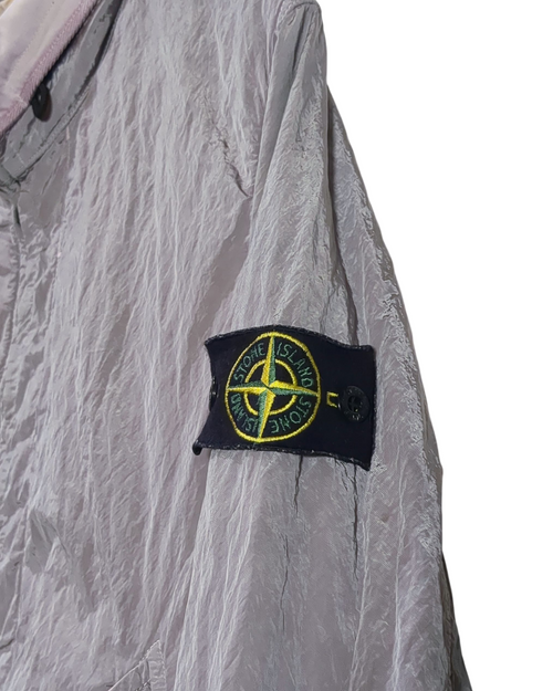 Stone Island Nylon Metal Tyvek Shield Hooded Jacket - (L)