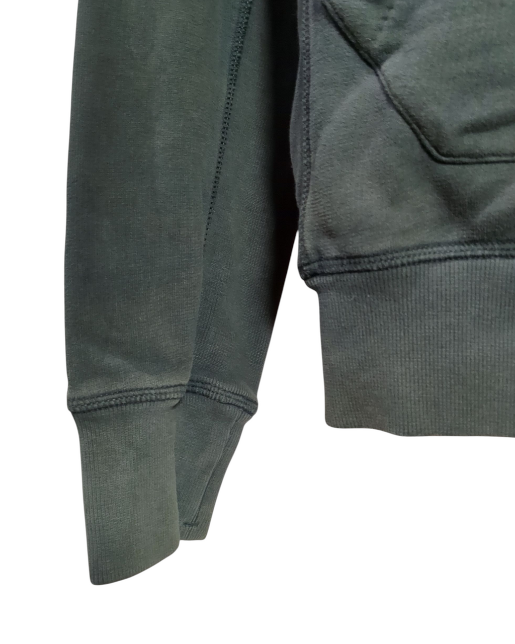 Stone Island Garment Dyed Zip Up Hoodie - (L)