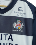 2011-12 Bristol Rugby Nike Rugby Home Shirt - (L)
