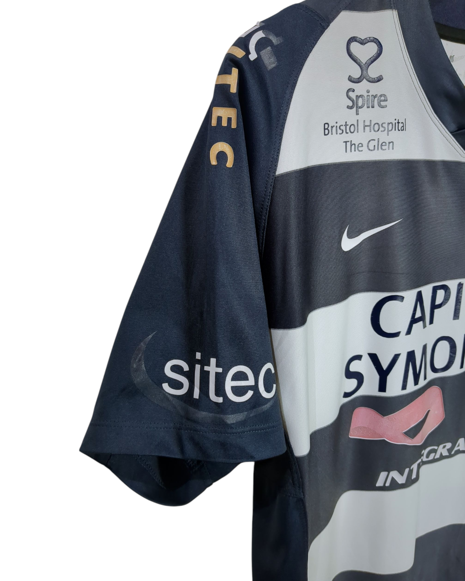 2011-12 Bristol Rugby Nike Rugby Home Shirt - (L)