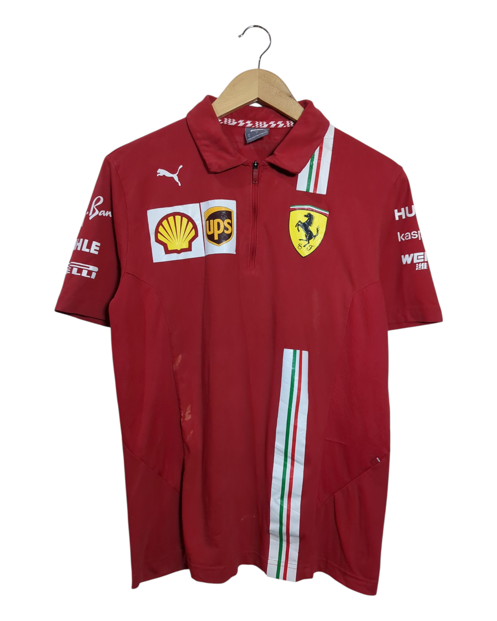 2020 Scuderia Ferrari F1 Puma Polo Shirt - (M)