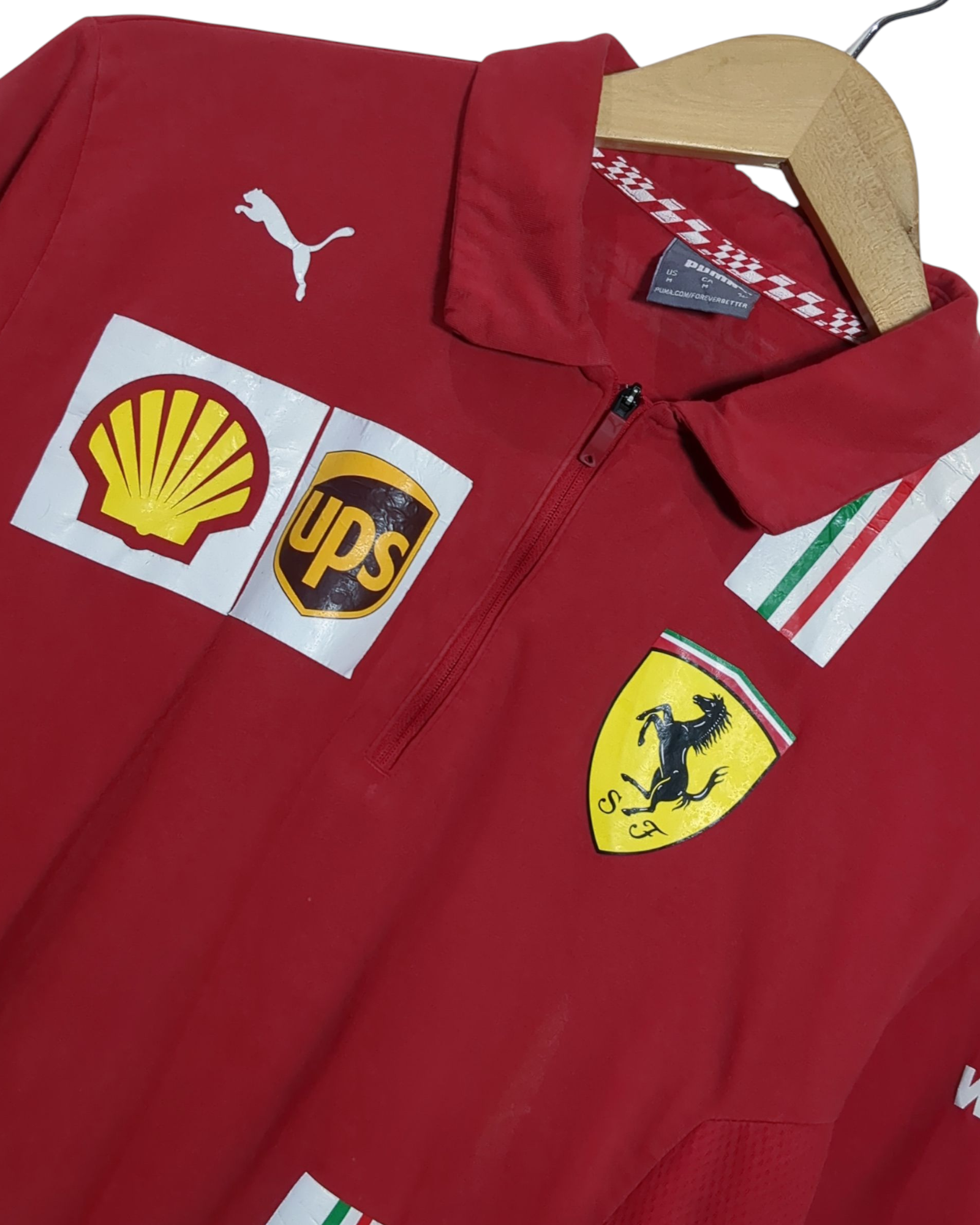 2020 Scuderia Ferrari F1 Puma Polo Shirt - (M)