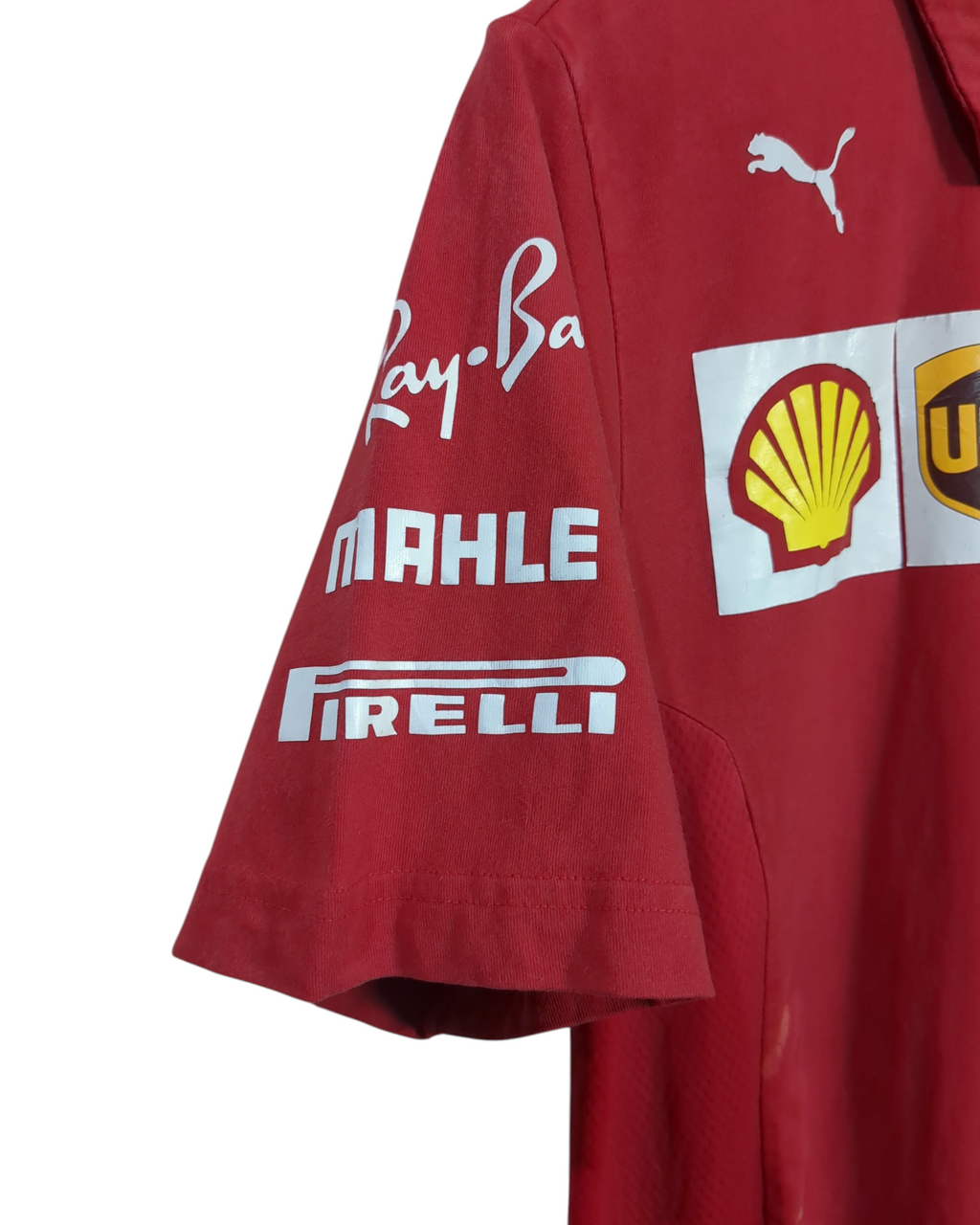 2020 Scuderia Ferrari F1 Puma Polo Shirt - (M)
