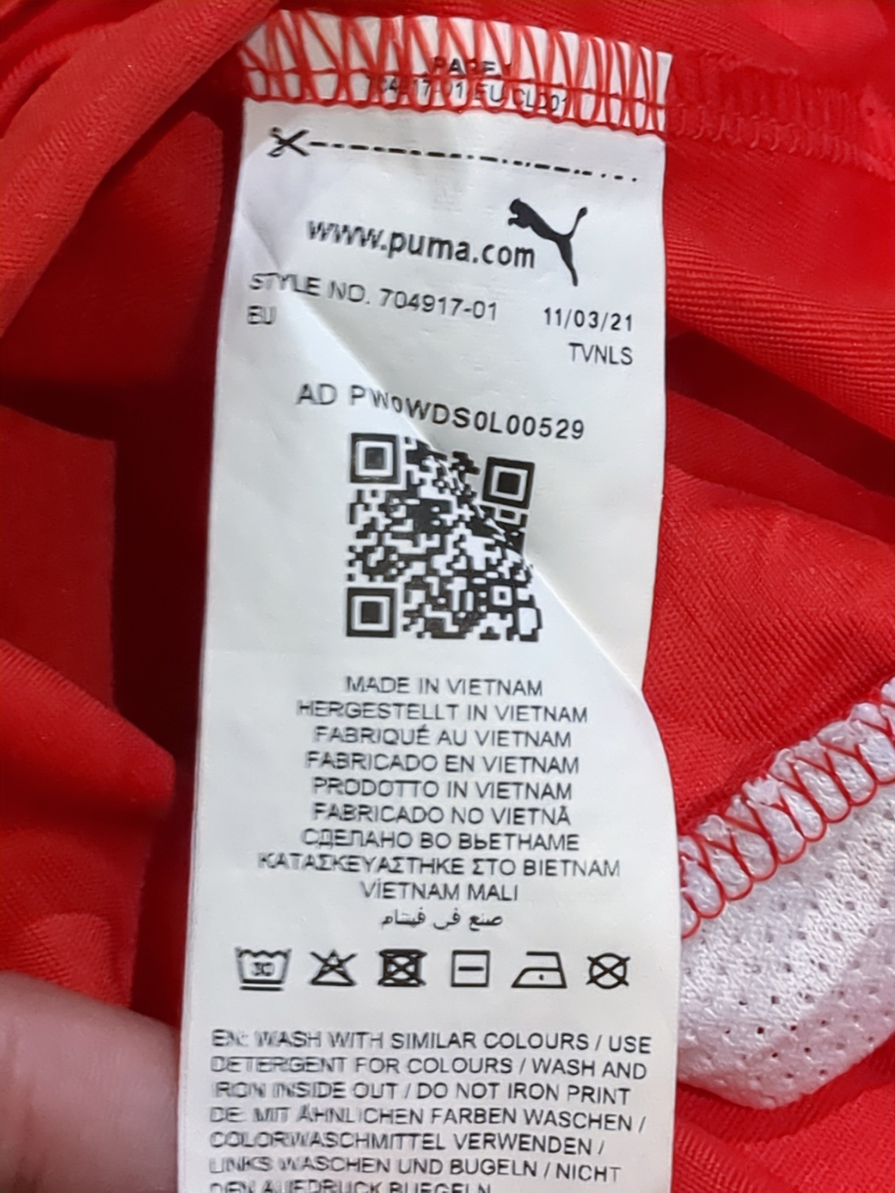 2022 Denmark Handball Puma Training Shirt - (M)