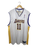 2004-06 LA Lakers Reebok #11 Malone Alternate Jersey - (XL)