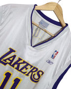 2004-06 LA Lakers Reebok #11 Malone Alternate Jersey - (XL)