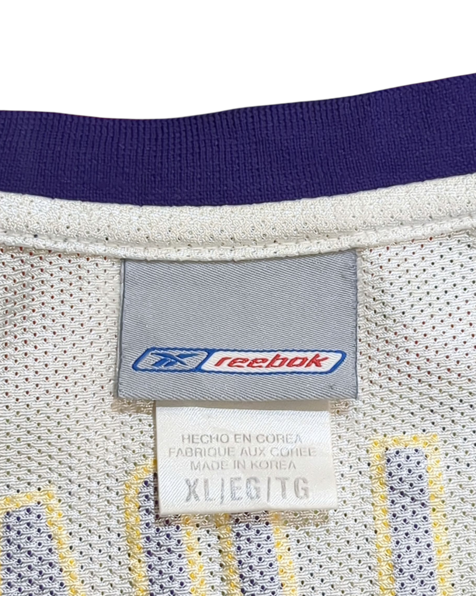 2004-06 LA Lakers Reebok #11 Malone Alternate Jersey - (XL)