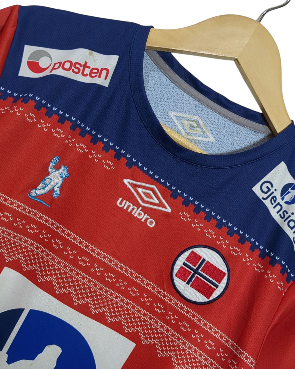 2010s Norway Handball Umbro Signed Home Shirt - (S)