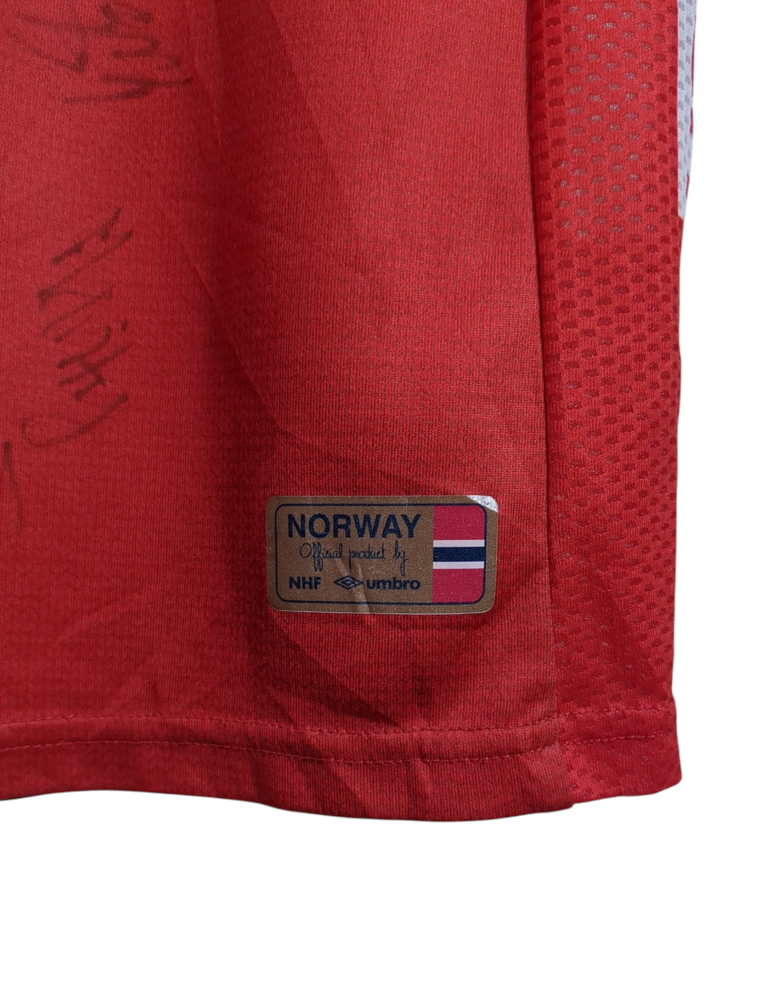 2010s Norway Handball Umbro Signed Home Shirt - (S)