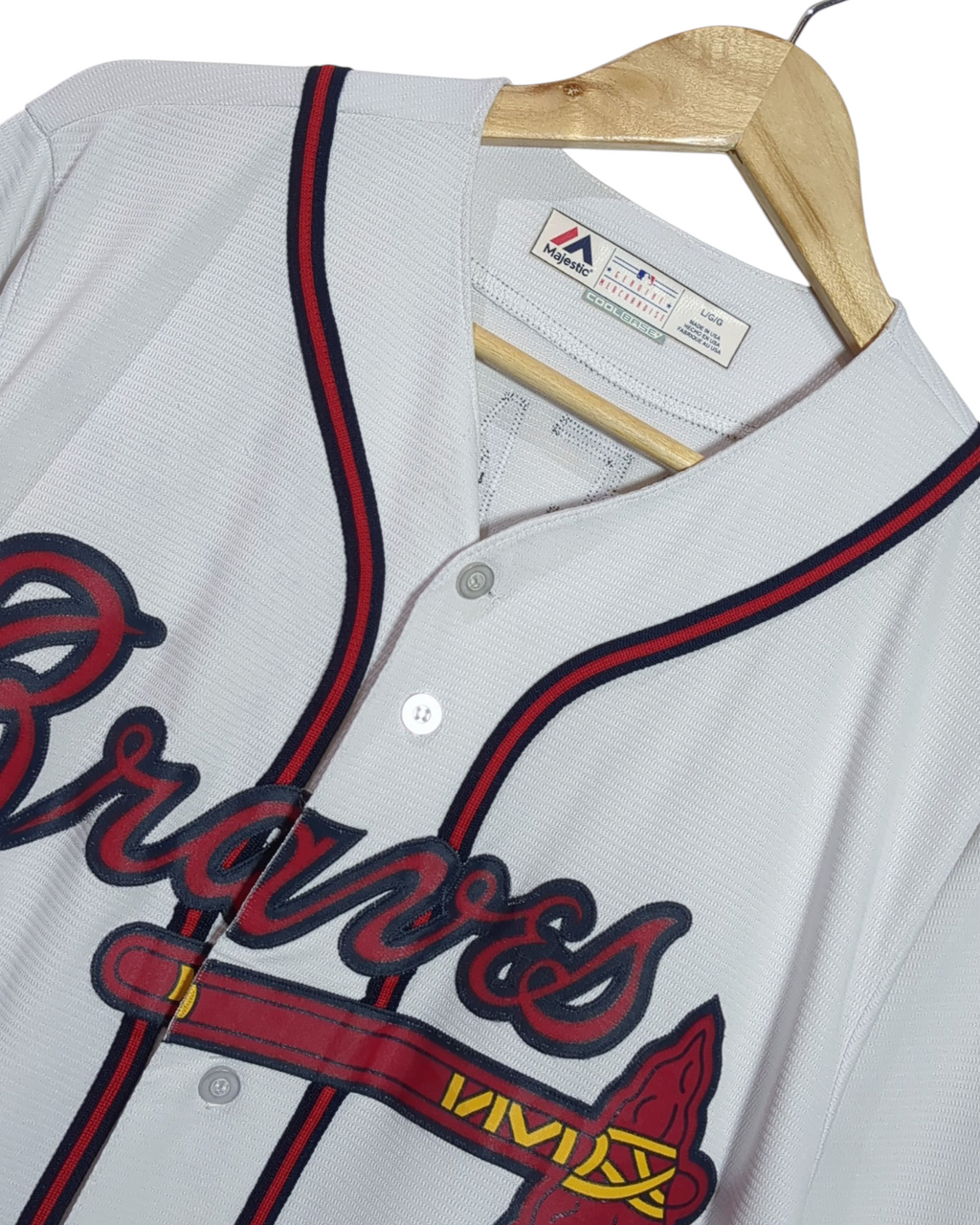 2019 Atlanta Braves Majestic #5 Freeman Home Jersey - (L)