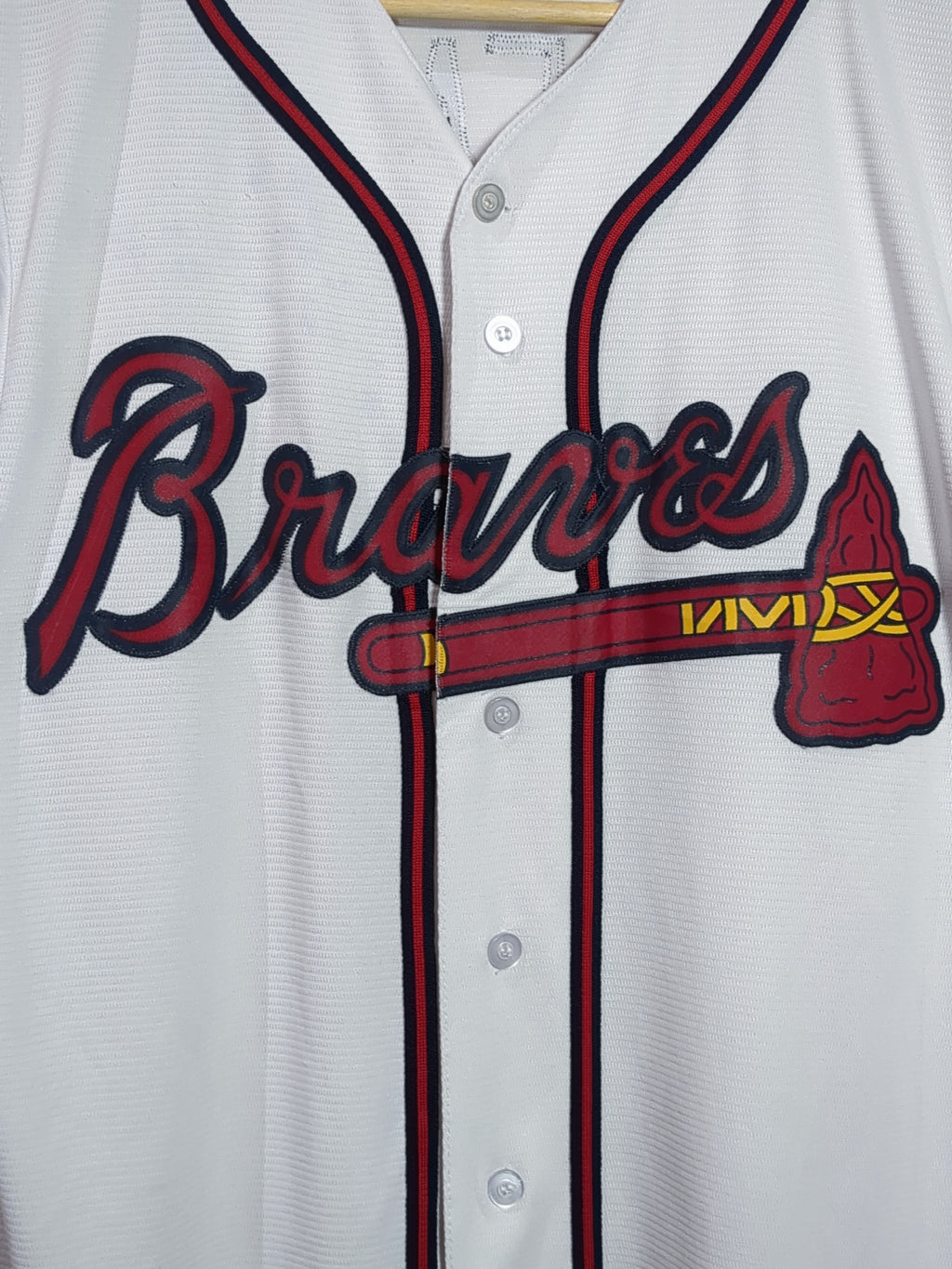 2019 Atlanta Braves Majestic #5 Freeman Home Jersey - (L)