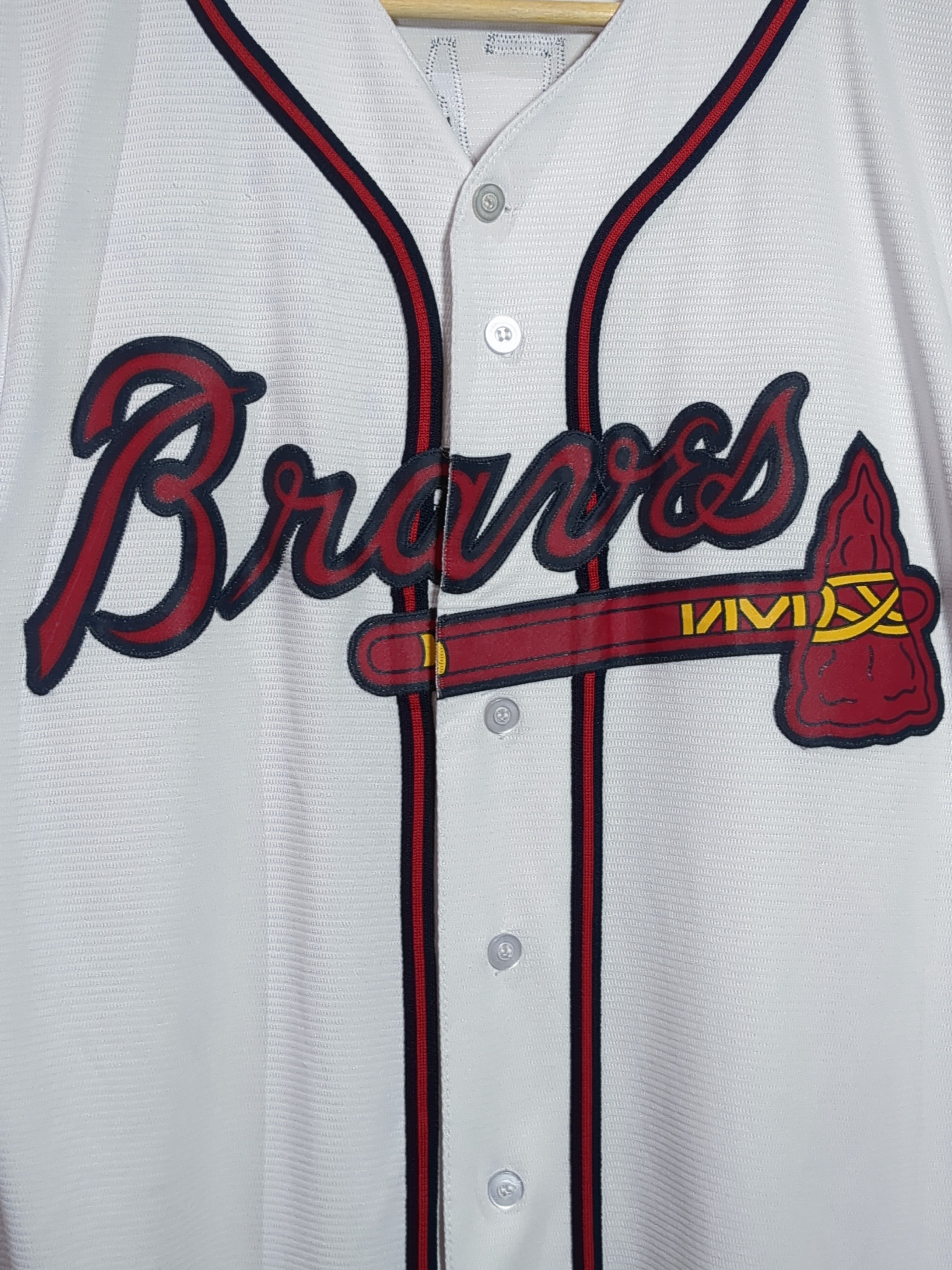 2019 Atlanta Braves Majestic #5 Freeman Home Jersey - (L)