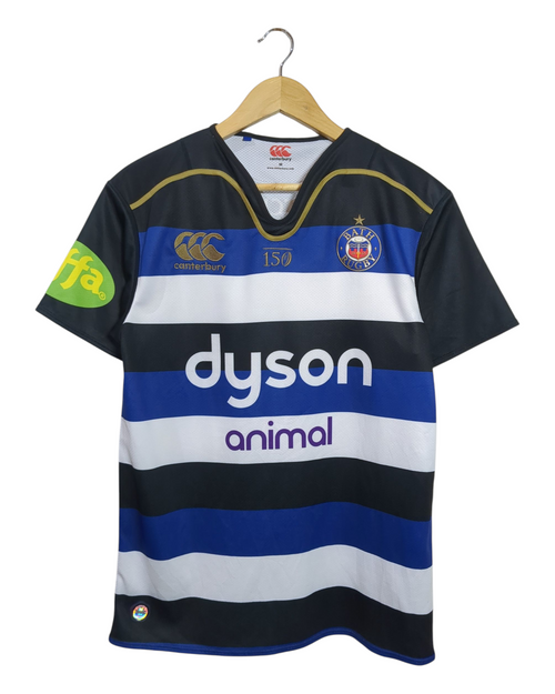 2015-16 Bath Rugby '150 Years' Canterbury Rugby Home Shirt - (M)