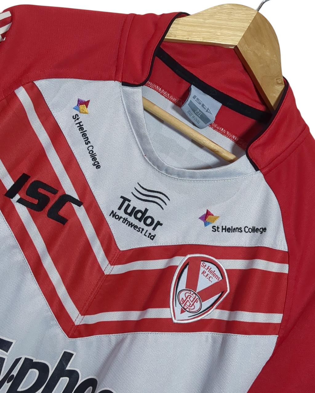 2015-16 St Helens ISC Rugby Home Shirt - (XL)