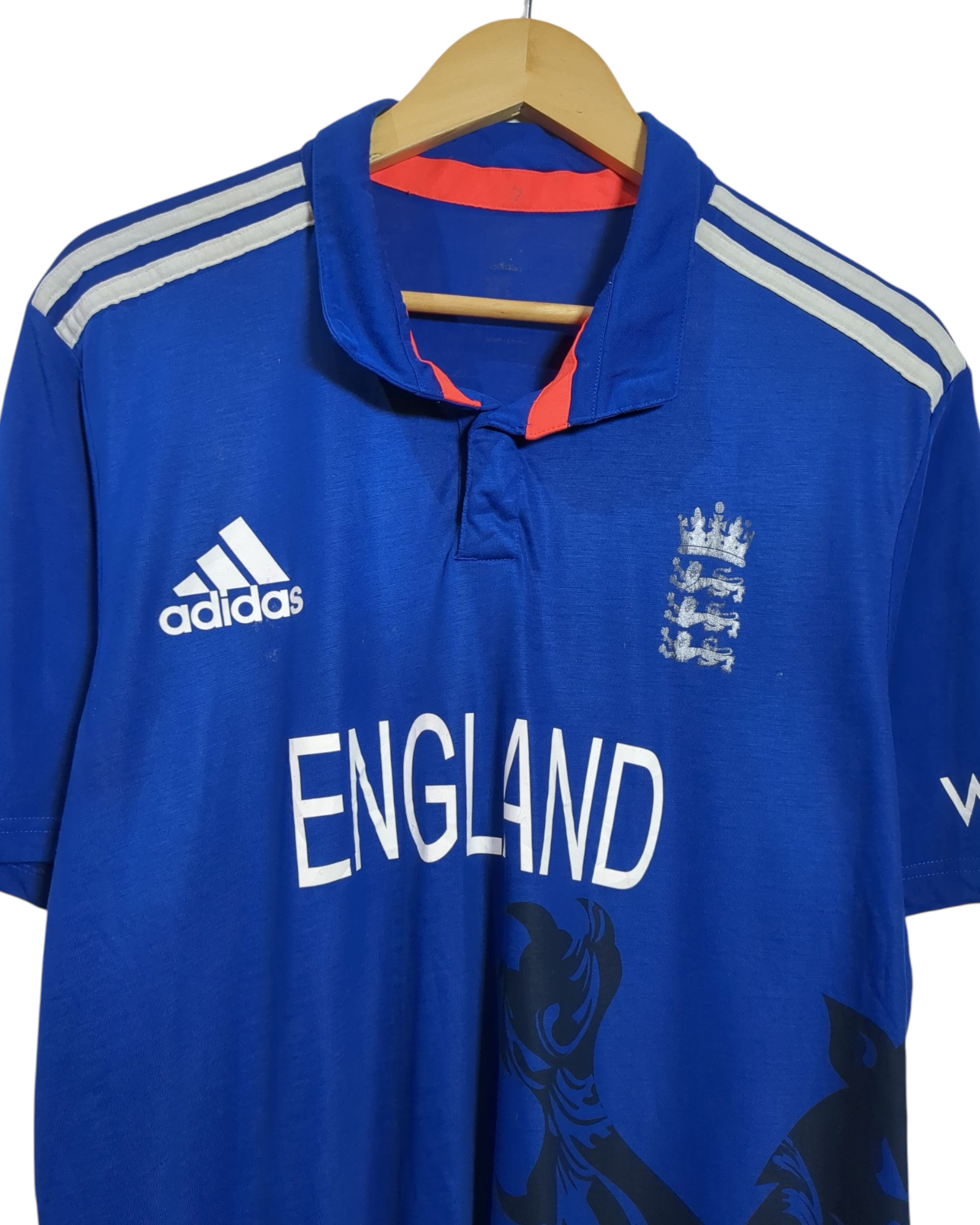 2015 England Cricket Adidas Shirt - (L)