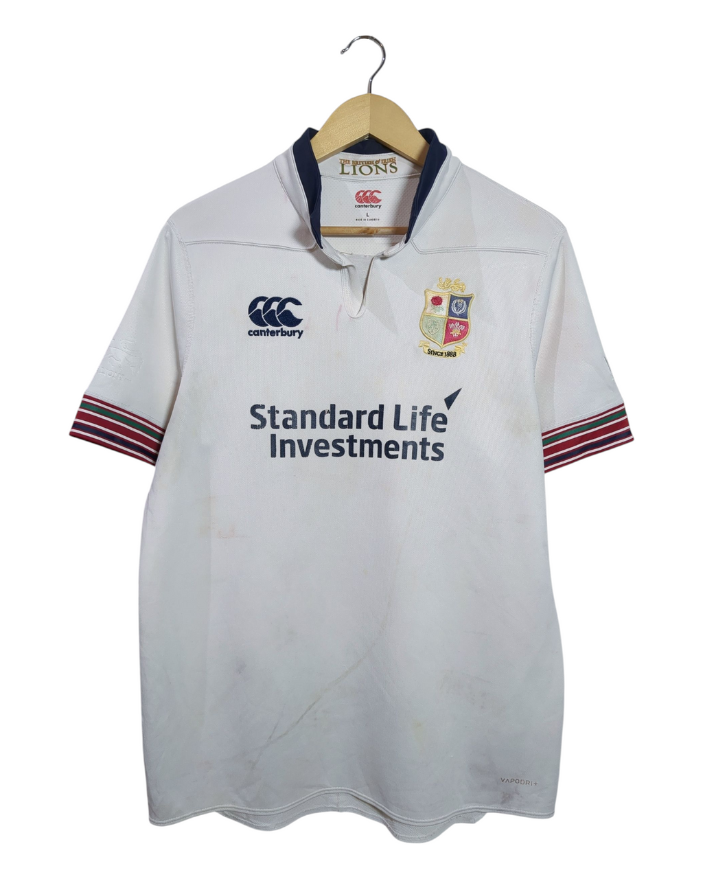 2017 British & Irish Lions Canterbury Rugby Training Shirt - (L)